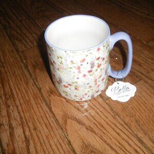 Bella Large Ceramic Coffee Tea Mug - 10 Strawberry Street